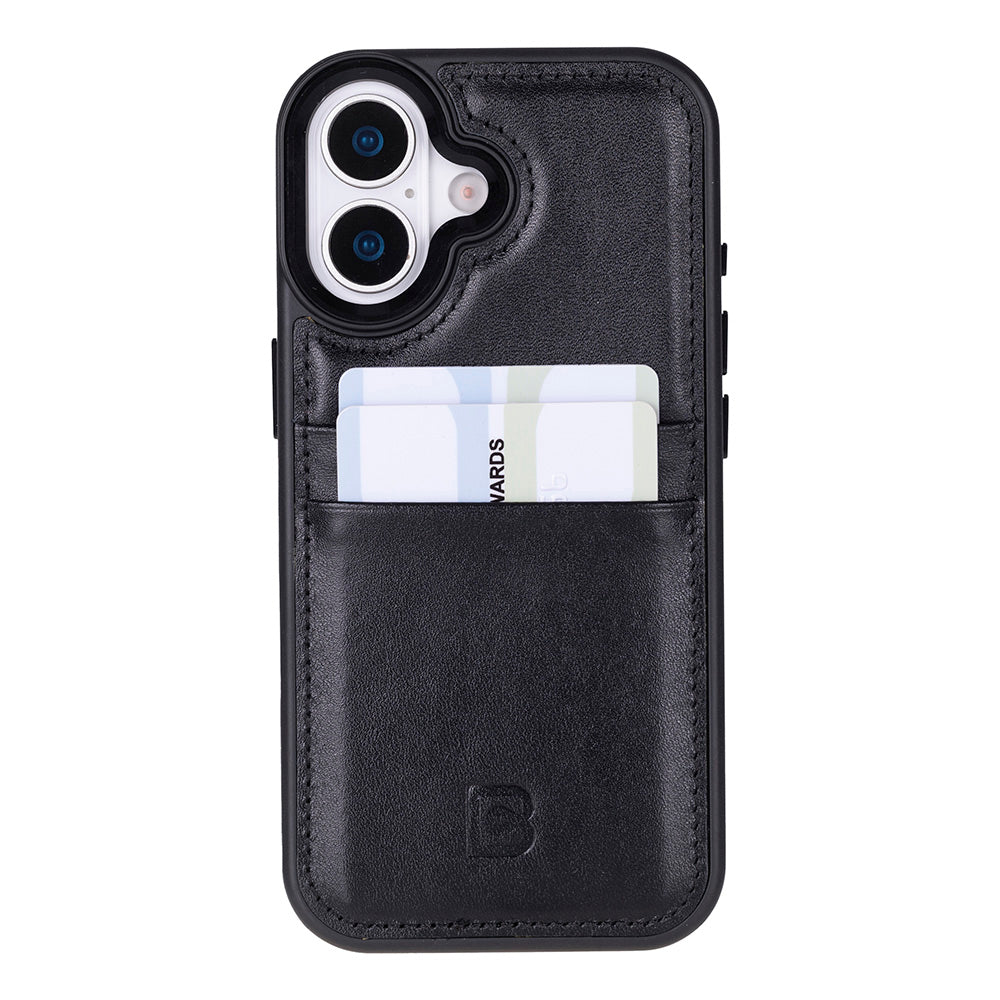 Bouletta Flex Cover Leather iPhone 17 Case with Card Holder