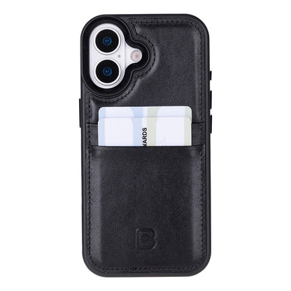 Bouletta Flex Cover Leather iPhone 17 Case with Card Holder