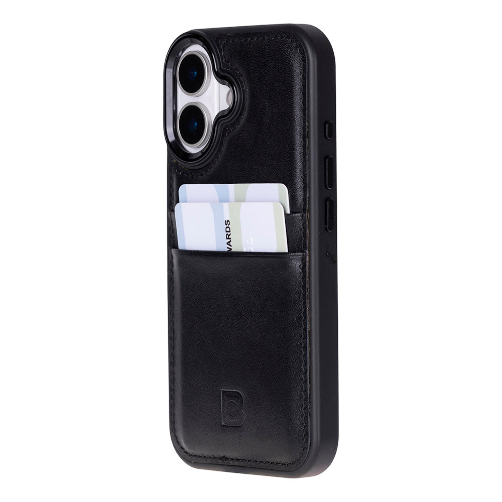 Bouletta Flex Cover Leather iPhone 17 Case with Card Holder