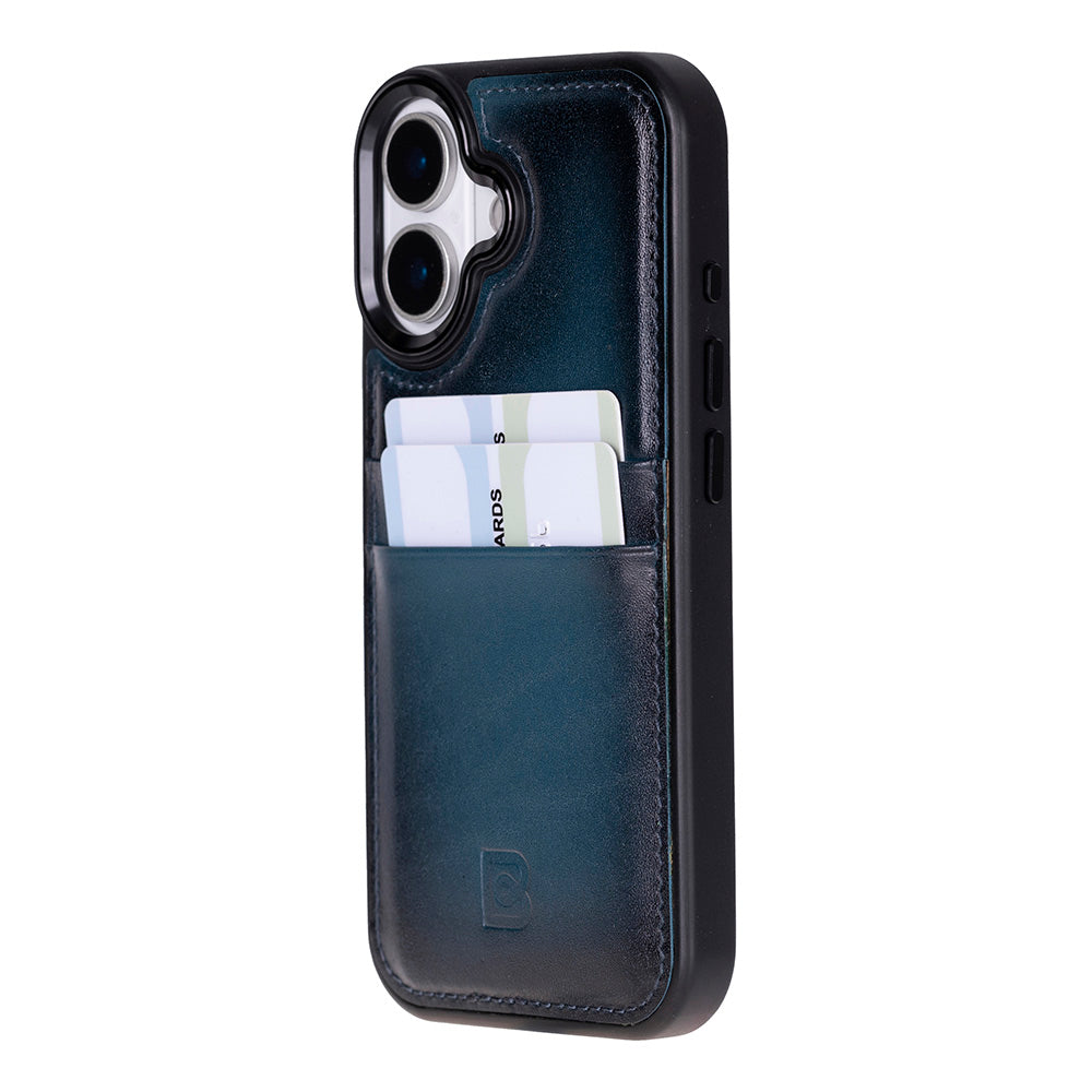 Bouletta Flex Cover Leather iPhone 17 Case with Card Holder