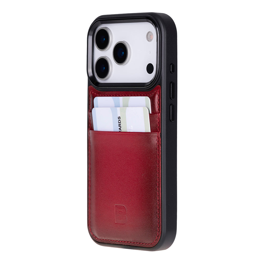 Bouletta Flex Cover Leather iPhone 17 Pro Case with Card Holder