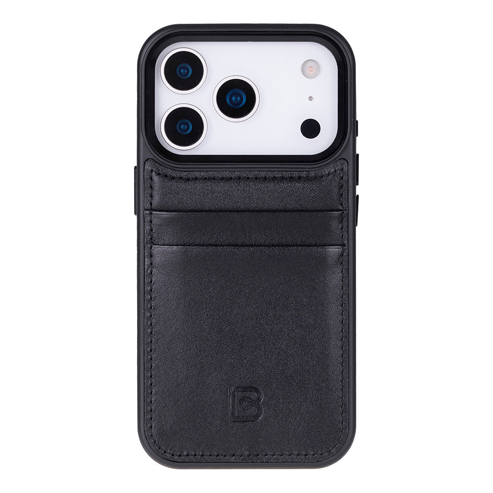 Bouletta Flex Cover Leather iPhone 17 Pro Case with Card Holder