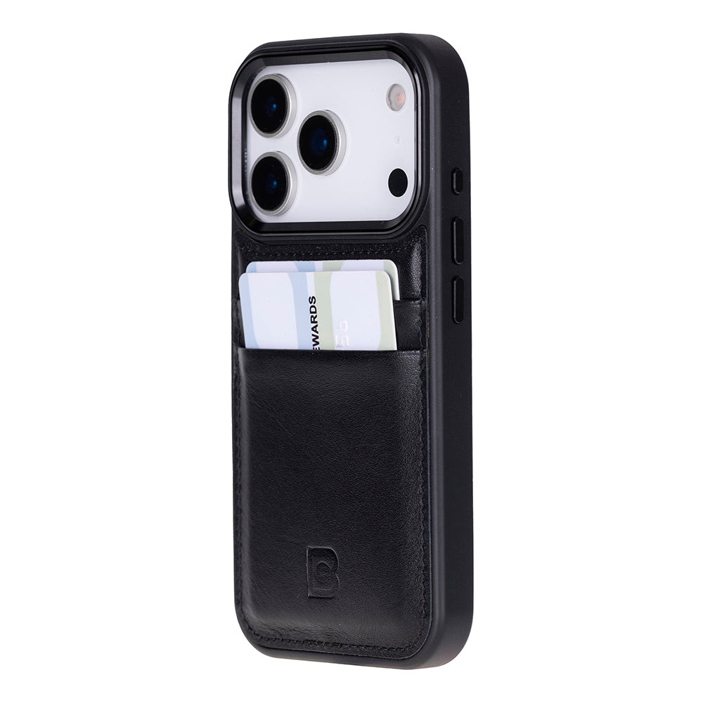Bouletta Flex Cover Leather iPhone 17 Pro Case with Card Holder