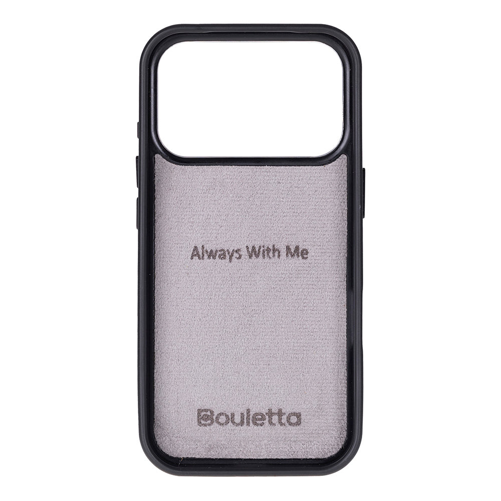 Bouletta Flex Cover Leather iPhone 17 Pro Case with Card Holder