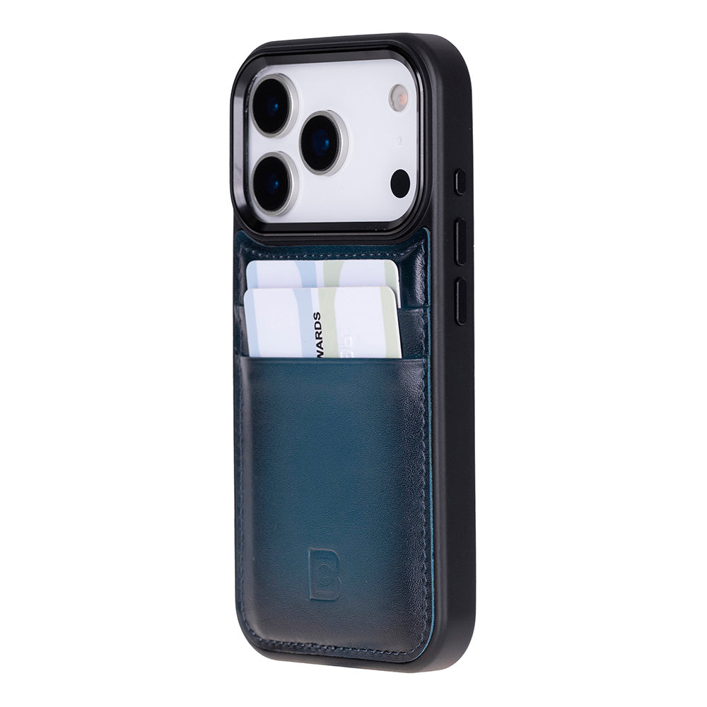Bouletta Flex Cover Leather iPhone 17 Pro Case with Card Holder