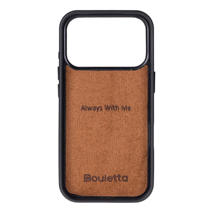 Bouletta Flex Cover Leather iPhone 17 Pro Case with Card Holder