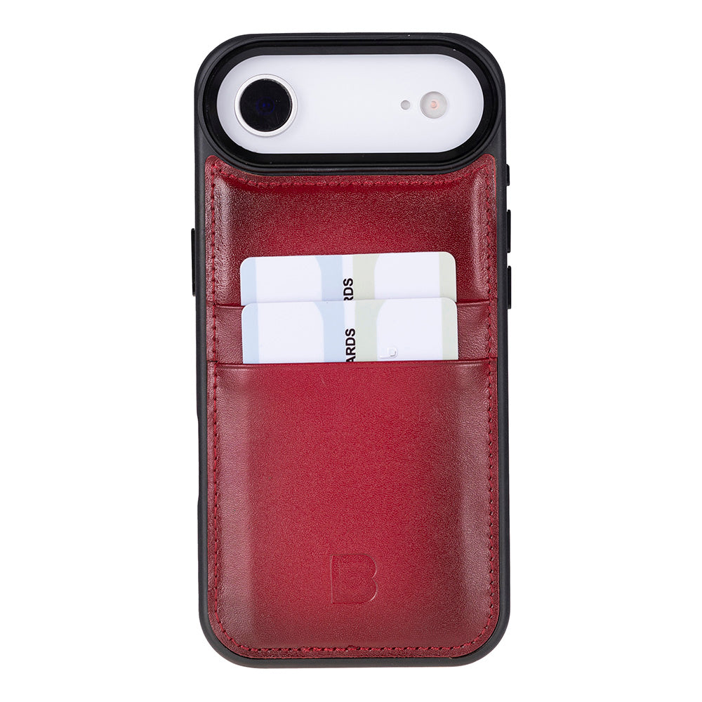 Bouletta Flex Cover Leather iPhone 17 Air Case with Card Holder