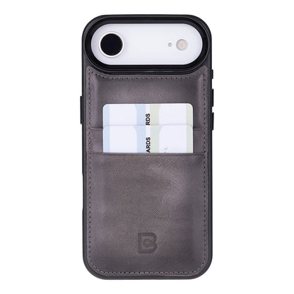 Bouletta Flex Cover Leather iPhone 17 Air Case with Card Holder