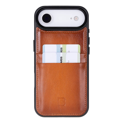 Bouletta Flex Cover Leather iPhone 17 Air Case with Card Holder