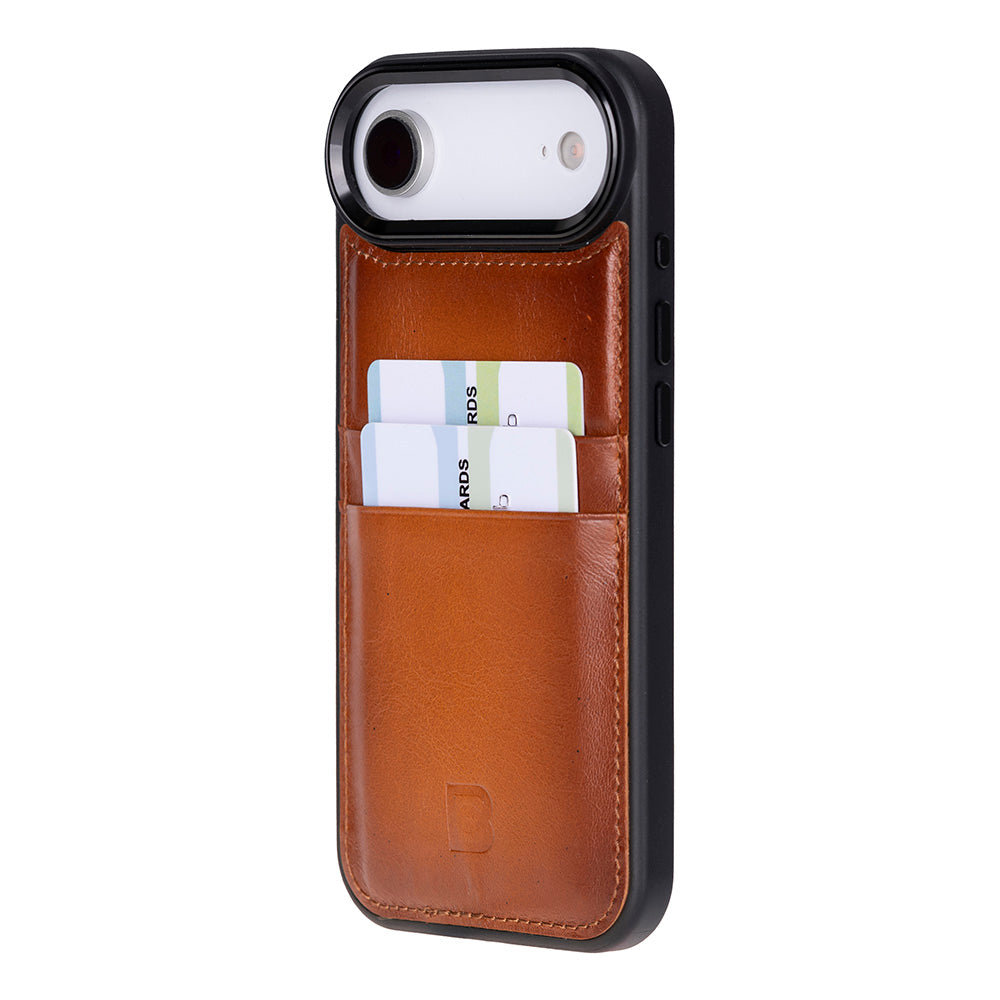 Bouletta Flex Cover Leather iPhone 17 Air Case with Card Holder