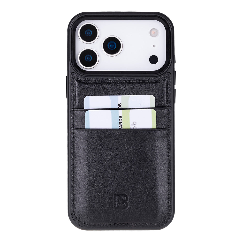 Bouletta Flex Cover Leather iPhone 17 Pro Max Case with Card Holder