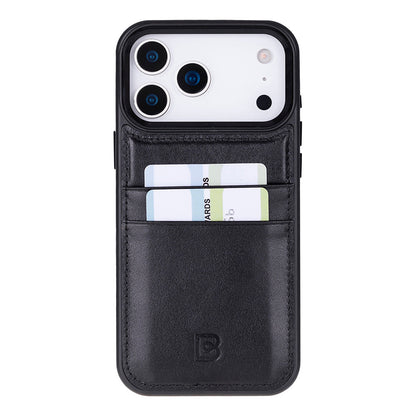 Bouletta Flex Cover Leather iPhone 17 Pro Max Case with Card Holder