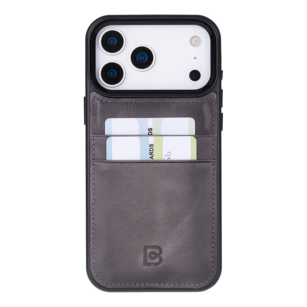 Bouletta Flex Cover Leather iPhone 17 Pro Max Case with Card Holder