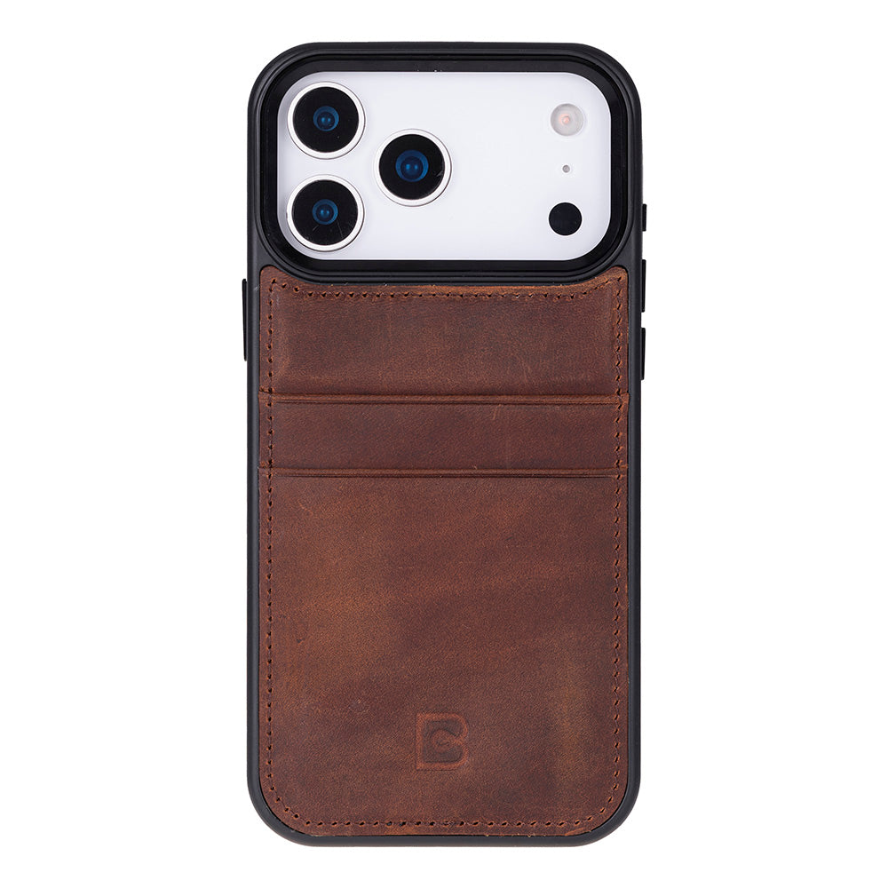Bouletta Flex Cover Leather iPhone 17 Pro Max Case with Card Holder