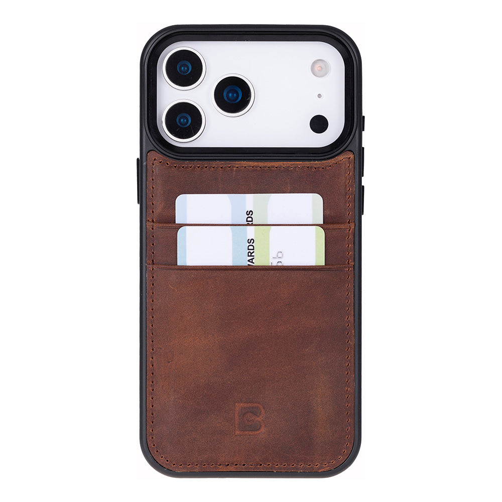 Bouletta Flex Cover Leather iPhone 17 Pro Max Case with Card Holder
