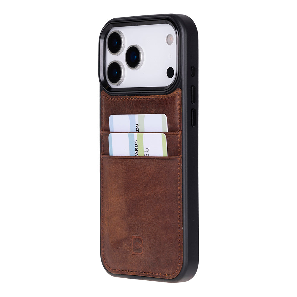 Bouletta Flex Cover Leather iPhone 17 Pro Max Case with Card Holder