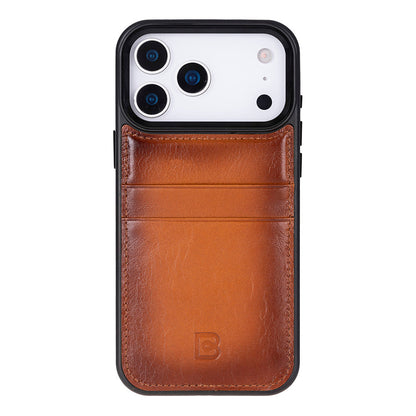 Bouletta Flex Cover Leather iPhone 17 Pro Max Case with Card Holder