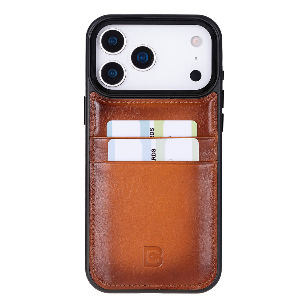 Bouletta Flex Cover Leather iPhone 17 Pro Max Case with Card Holder