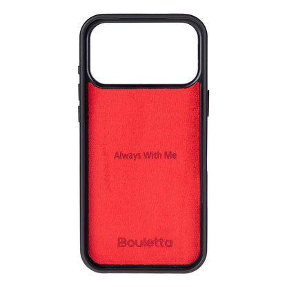 Bouletta Flex Cover Leather iPhone 17 Pro Max Case with Card Holder