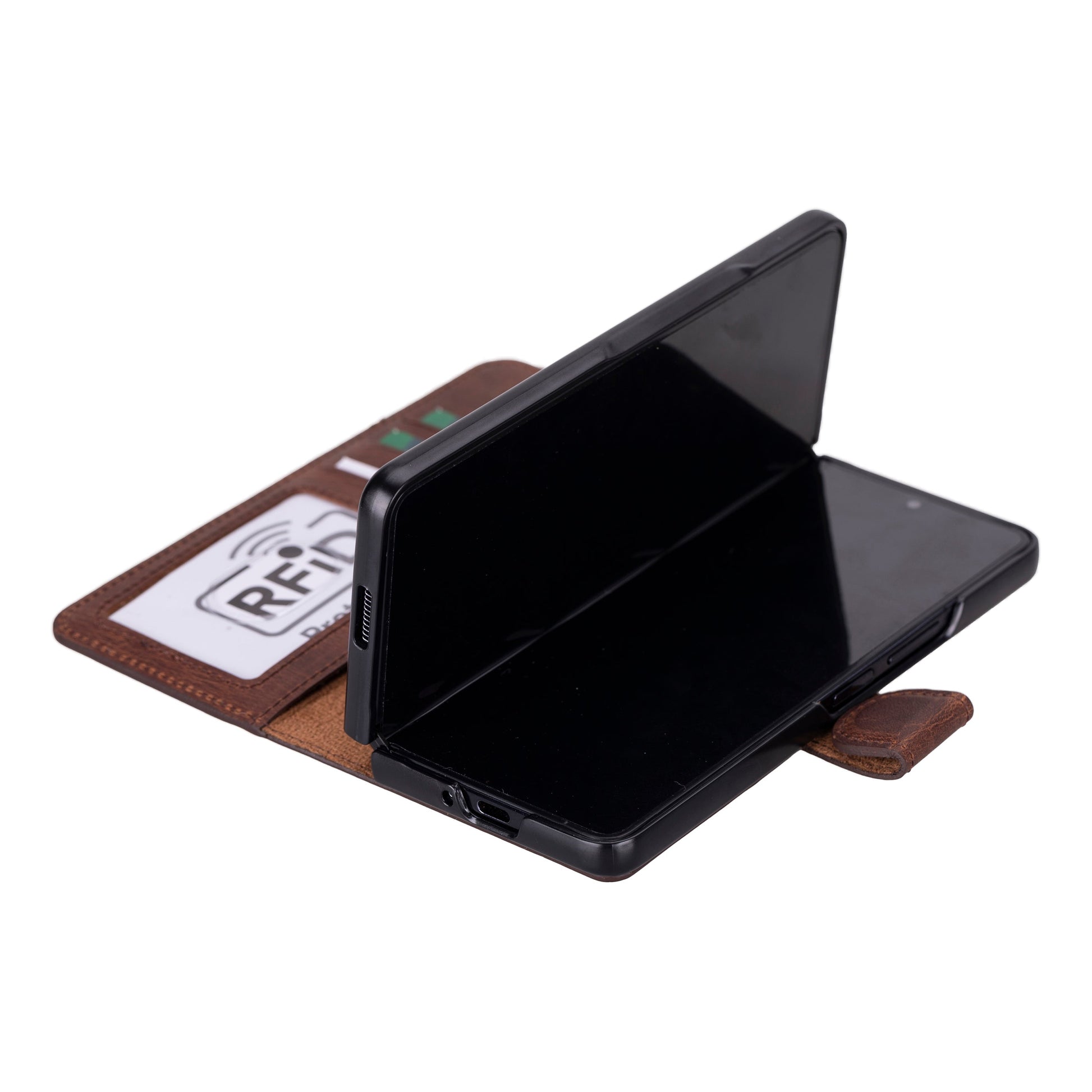 UnBranded Wallet ID Leather Google Pixel 10 Pro Fold Folio Case