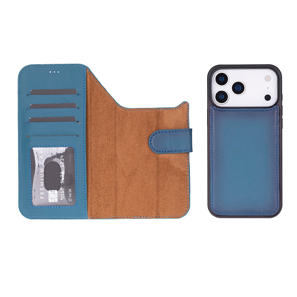 Bouletta Magic iPhone 17 Pro Detachable Leather Wallet Case