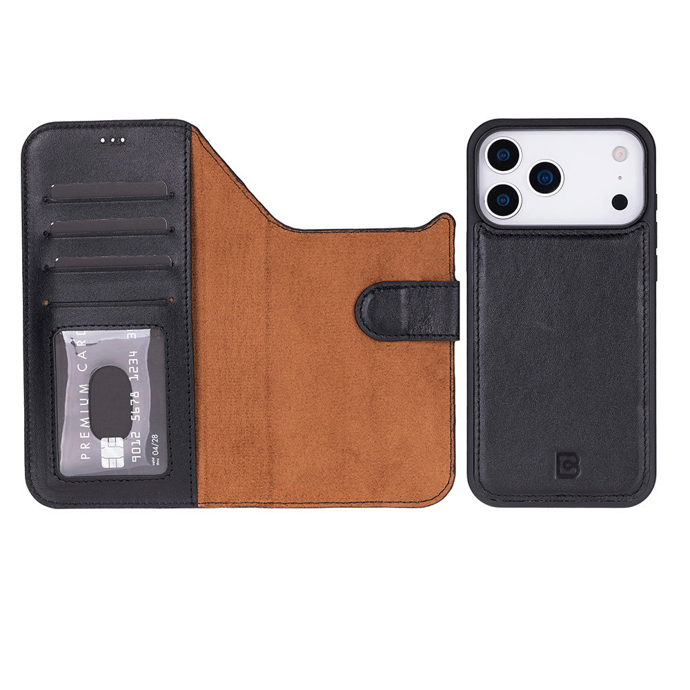 Bouletta Magic iPhone 17 Pro Detachable Leather Wallet Case