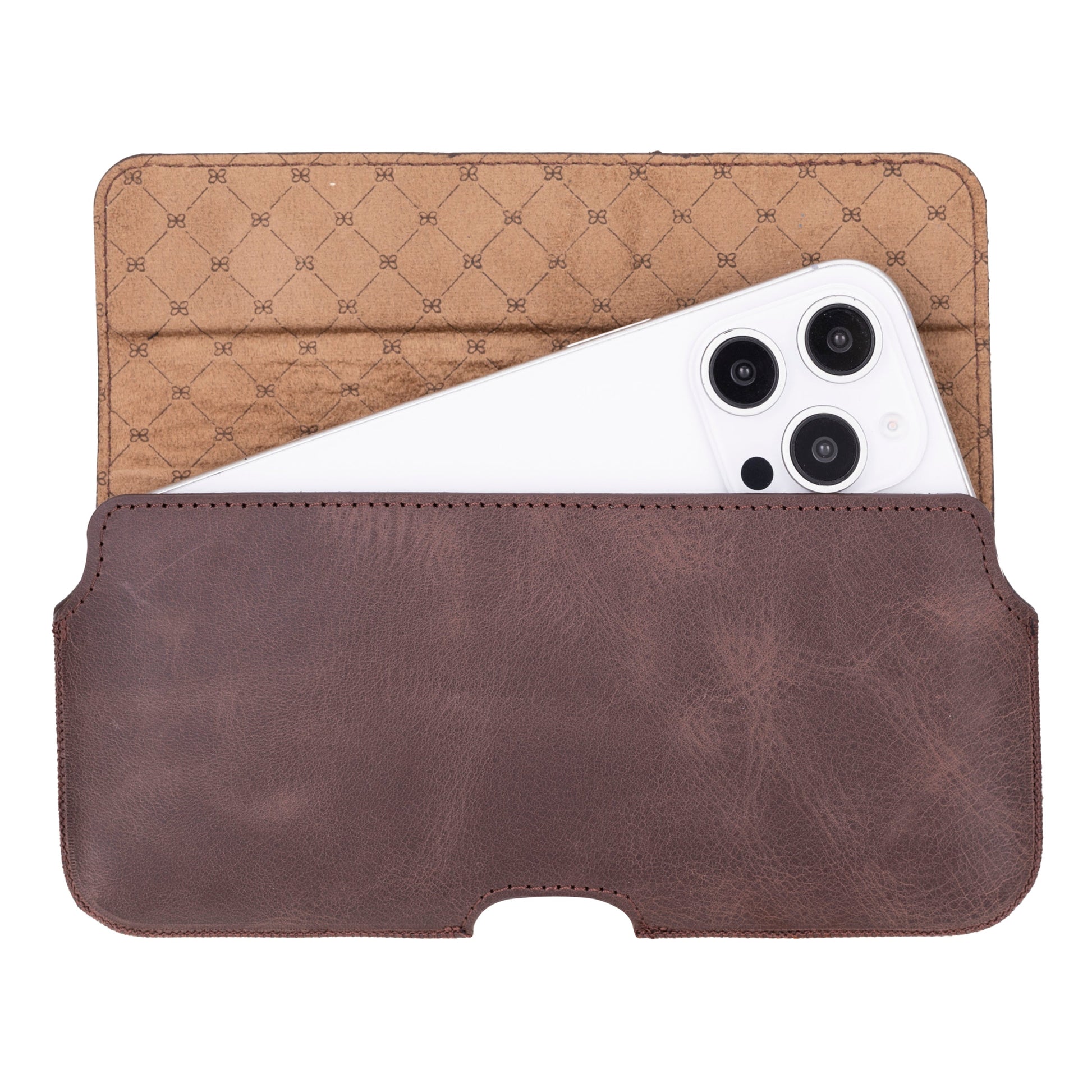 Bouletta Aslant Belt iPhone 16 Pro Leather Case