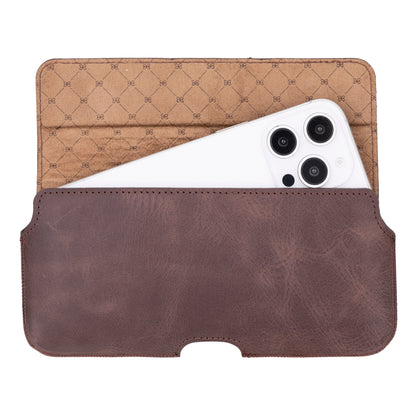 Bouletta Aslant Belt iPhone 16 Pro Leather Case