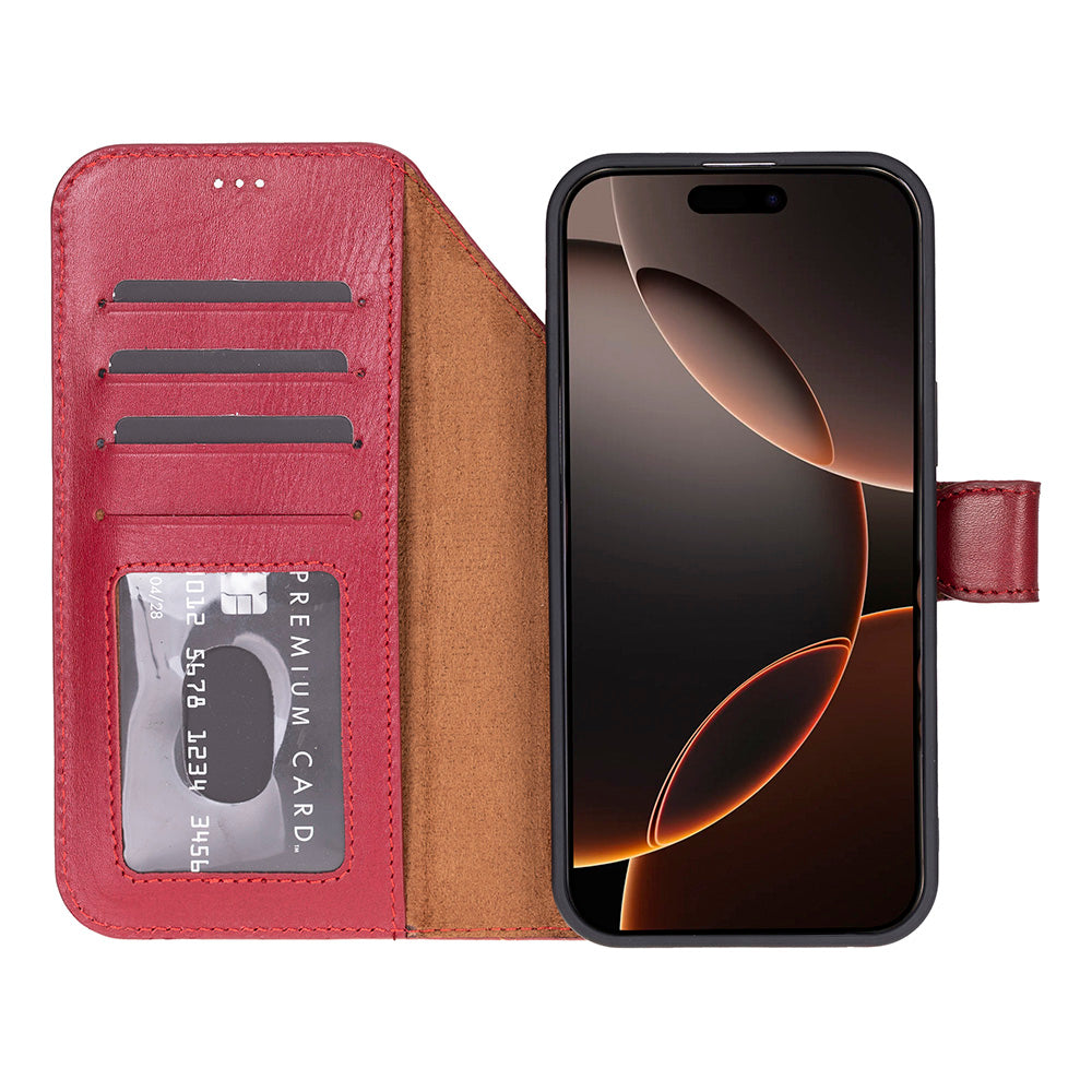 Bouletta Magic iPhone 17 Pro Detachable Leather Wallet Case