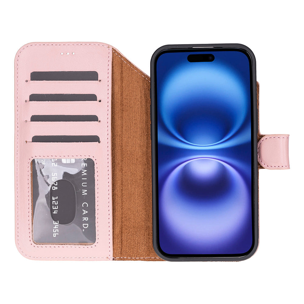 UnBranded Magic iPhone 17 Air Leather Detachable Wallet Case