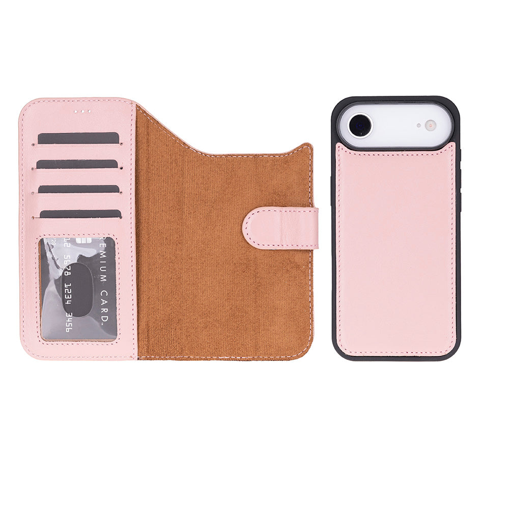 UnBranded Magic iPhone 17 Air Leather Detachable Wallet Case