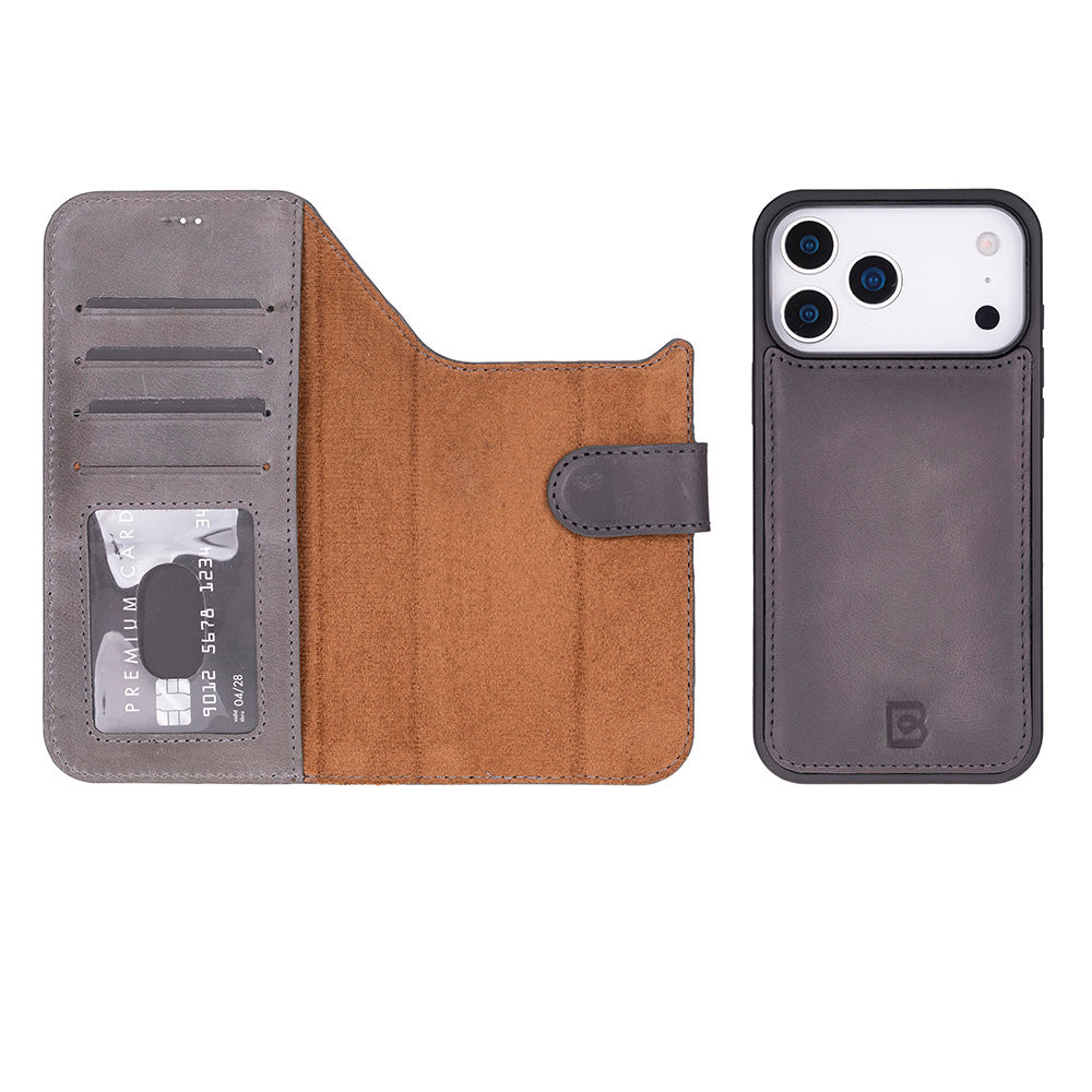 Bouletta Magic iPhone 17 Pro Detachable Leather Wallet Case