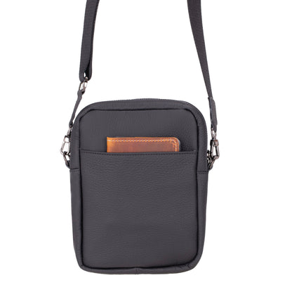 UnBranded Pisa Leather Crossbody Bag