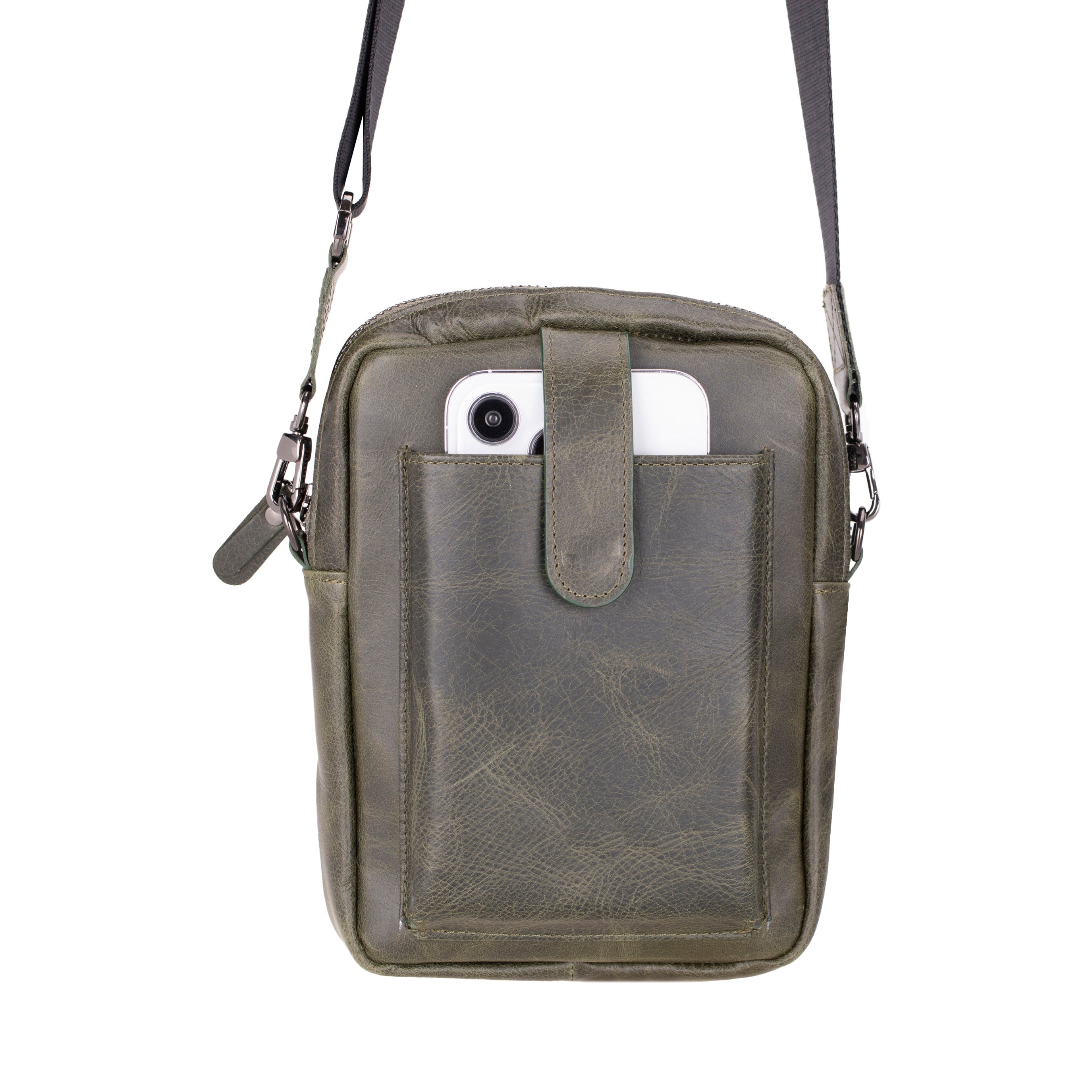 Bayelon Pisa Genuine Leather Crossbody Bag