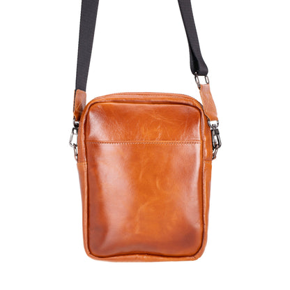 UnBranded Pisa Leather Crossbody Bag