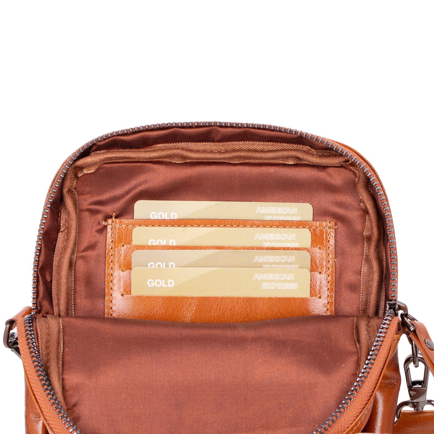 UnBranded Pisa Leather Crossbody Bag