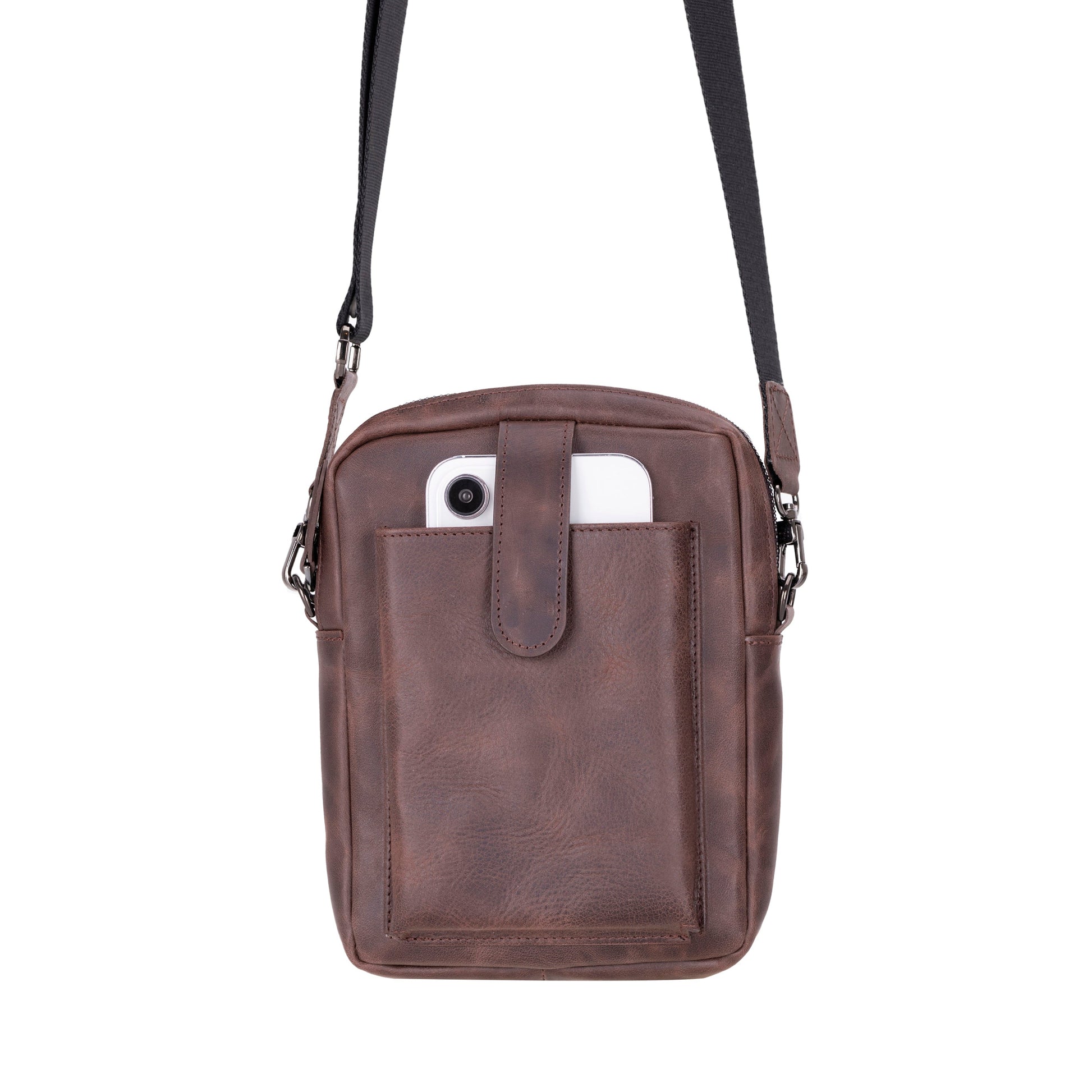 UnBranded Pisa Leather Crossbody Bag