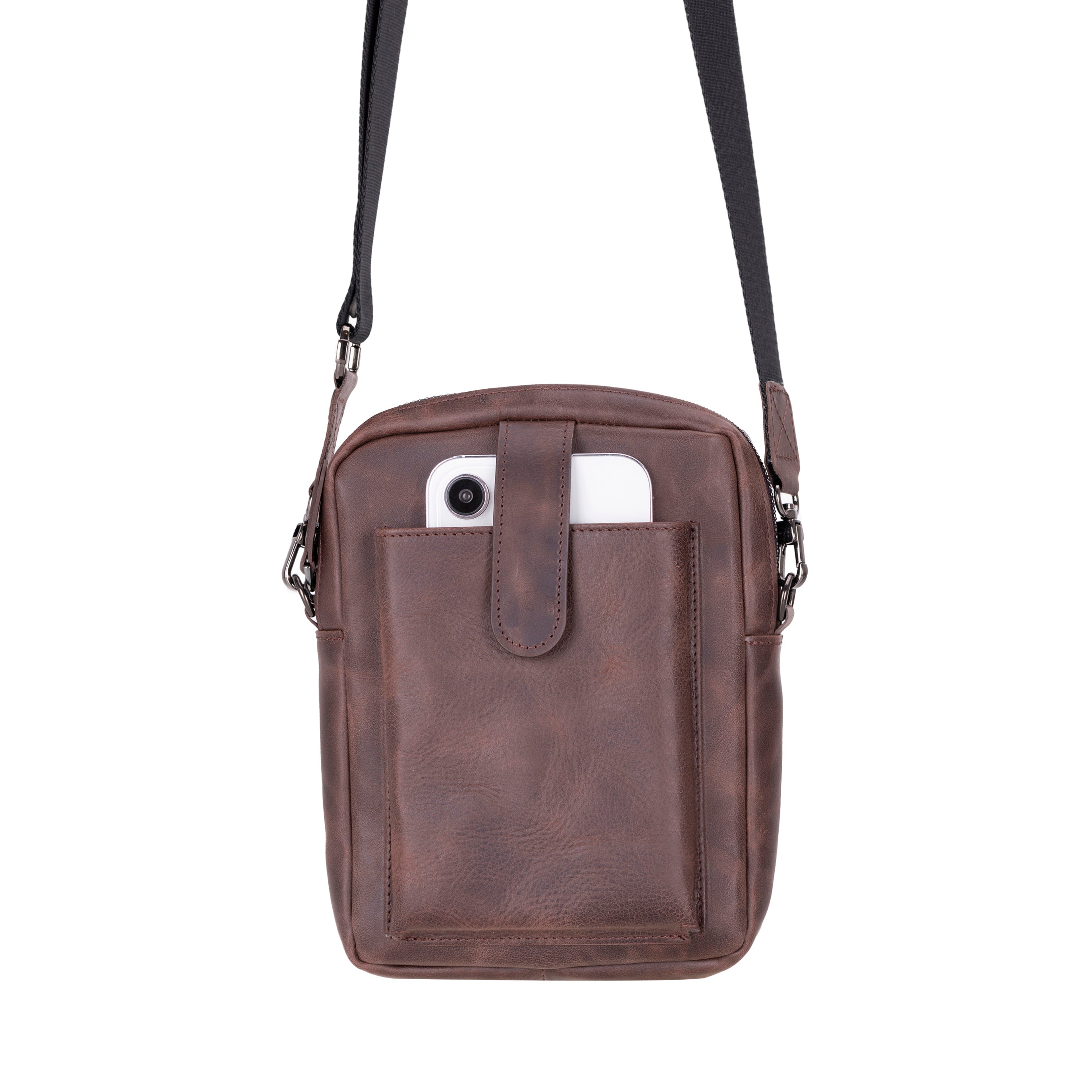 Bayelon Pisa Genuine Leather Crossbody Bag