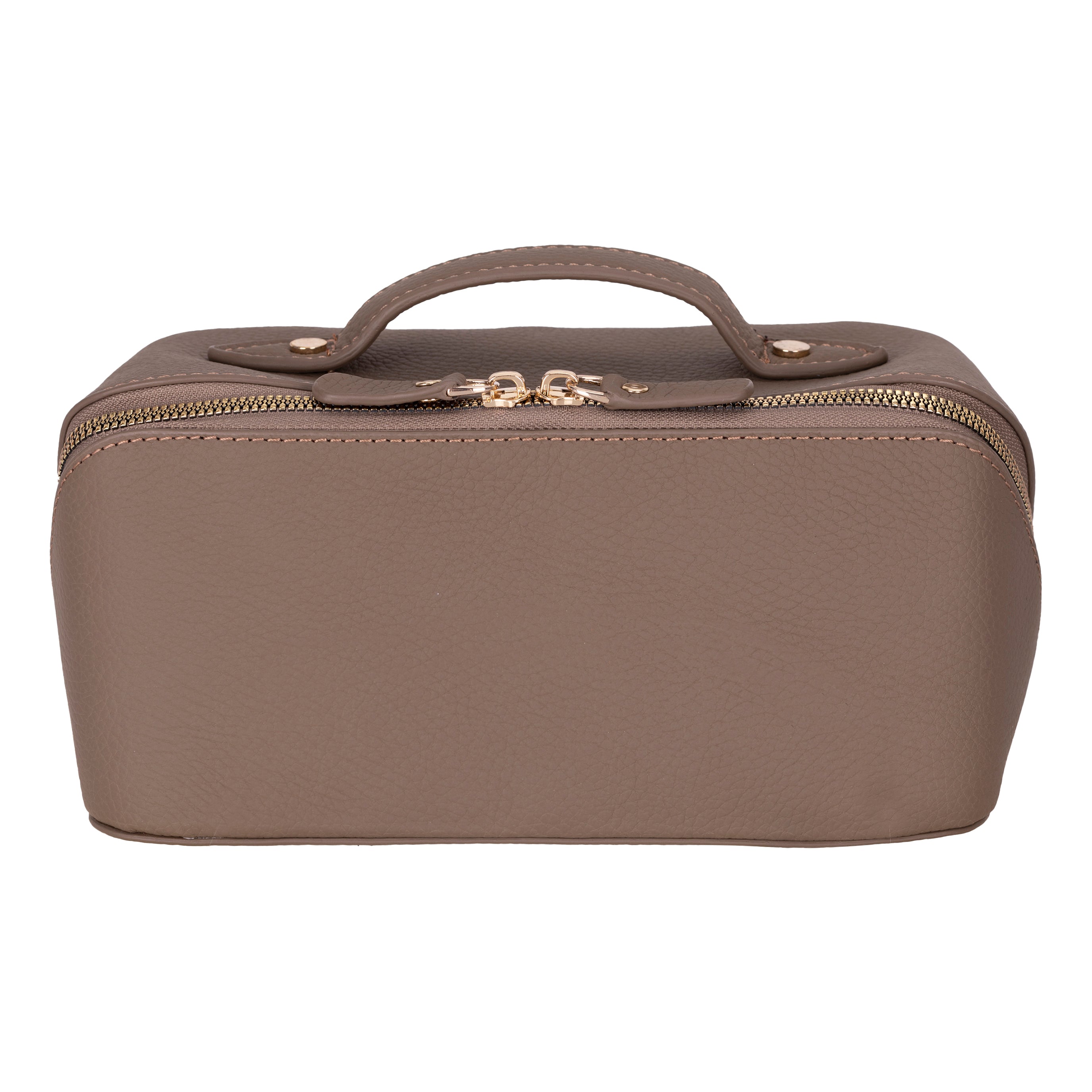 Bayelon Ella Leather Makeup Bag - Versatile Dopp Kit