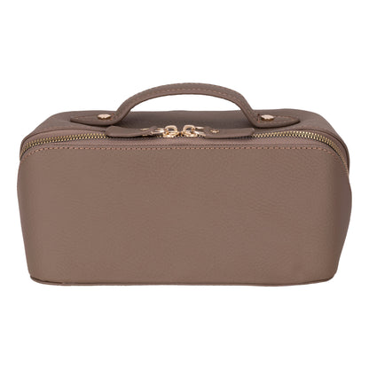 Ella Leather Make up Bag