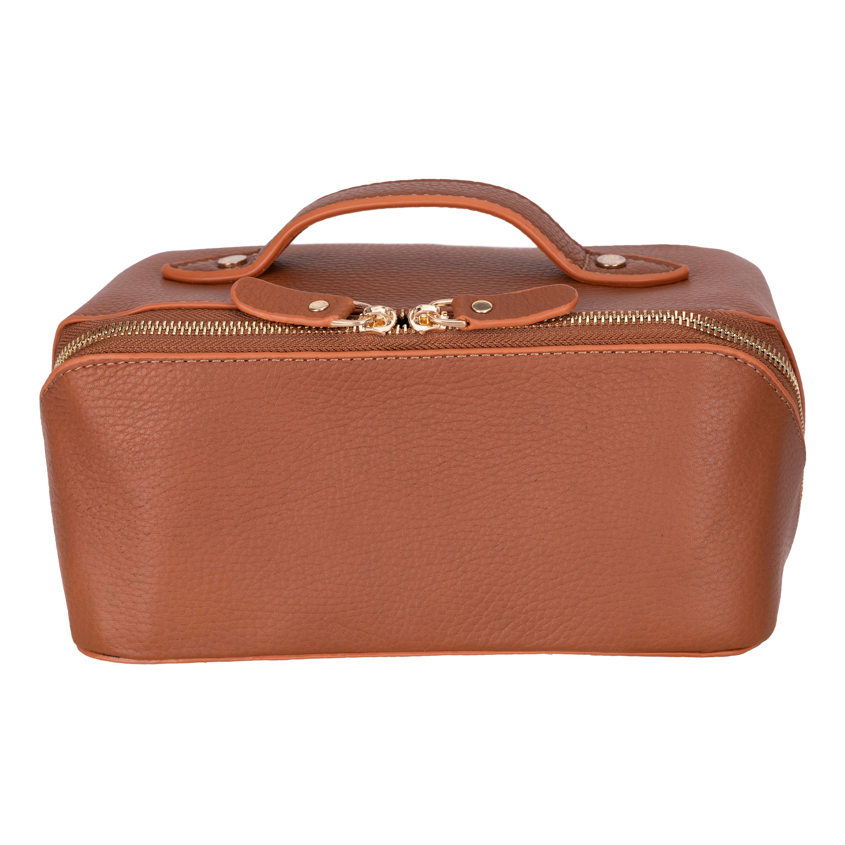 Bayelon Ella Leather Makeup Bag - Versatile Dopp Kit