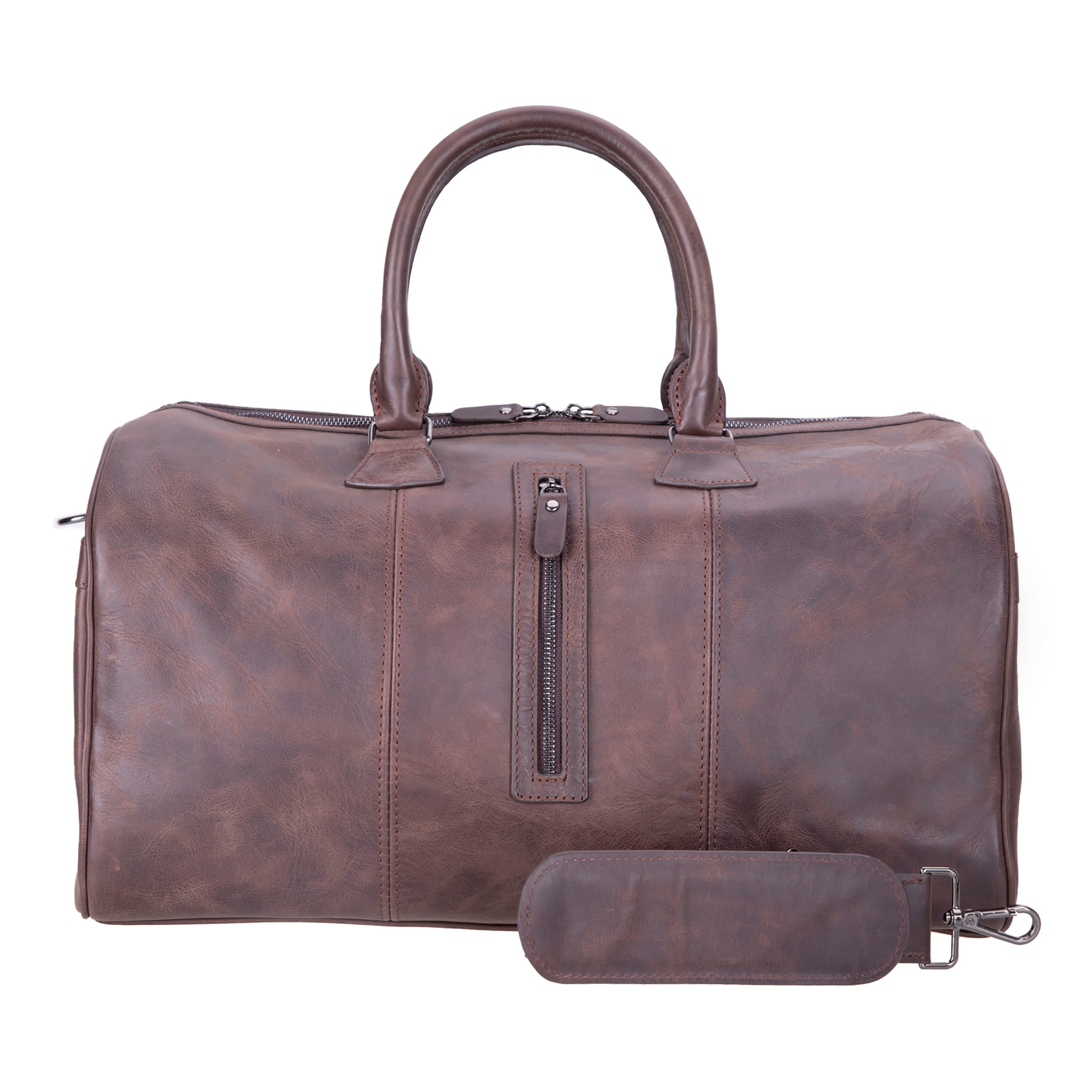 Bayelon Dolly Premium Leather Weekend Duffle Bag
