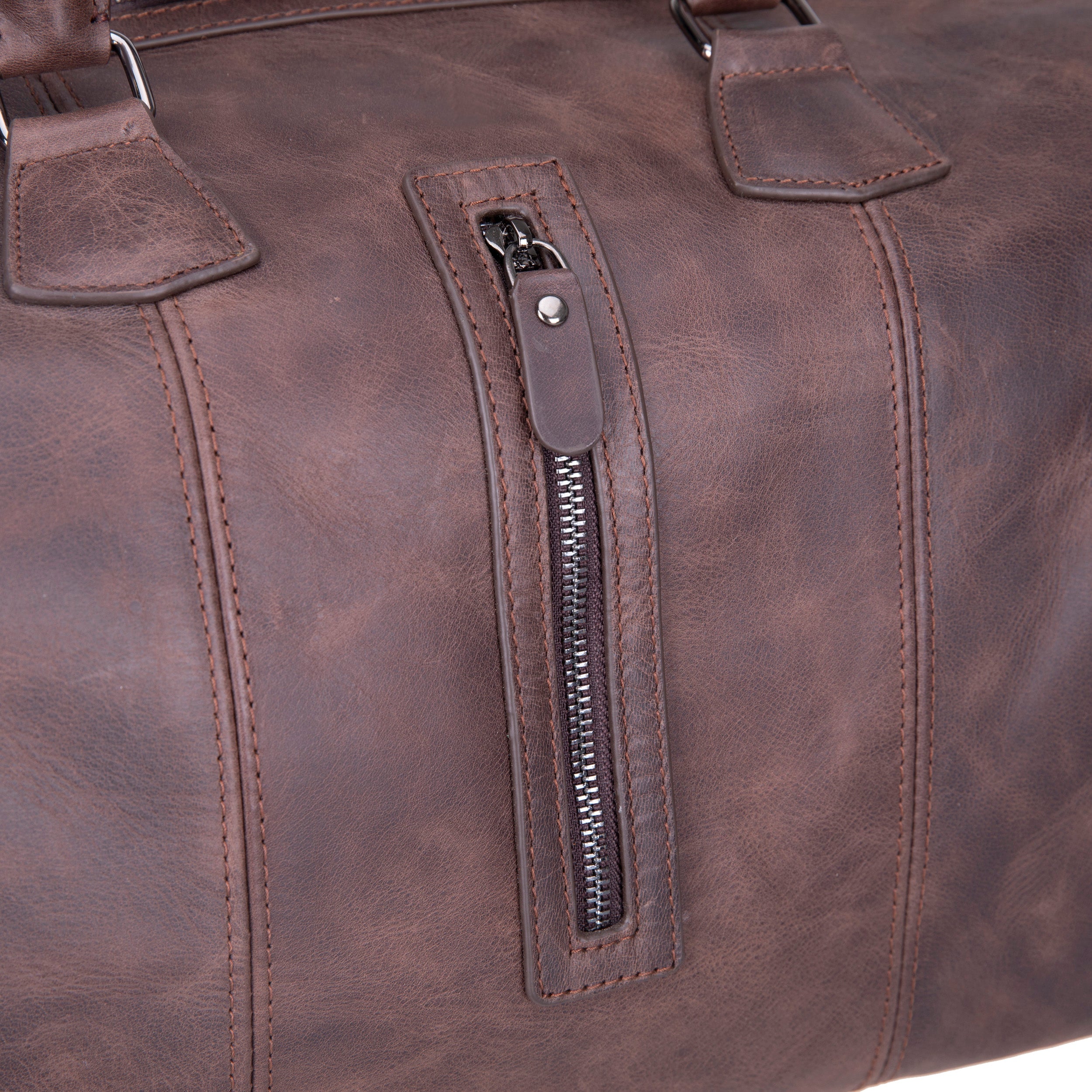 Bayelon Dolly Premium Leather Weekend Duffle Bag