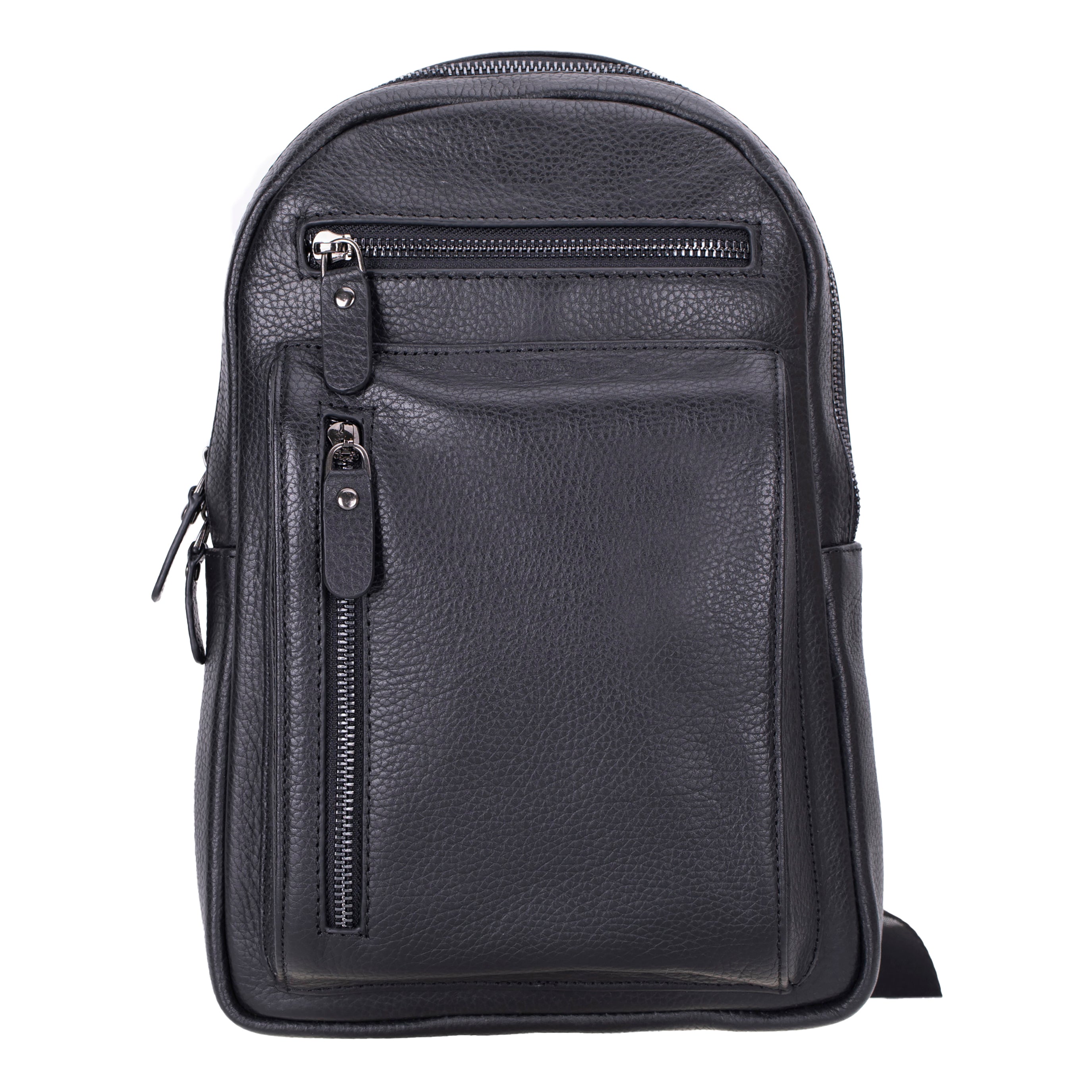 Bayelon Blake Genuine Leather Crossbody Bag Black