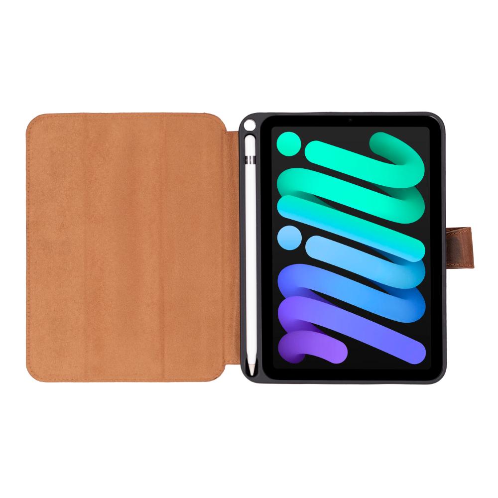 Bayelon Trigon Leather Case for iPad Mini (2024)