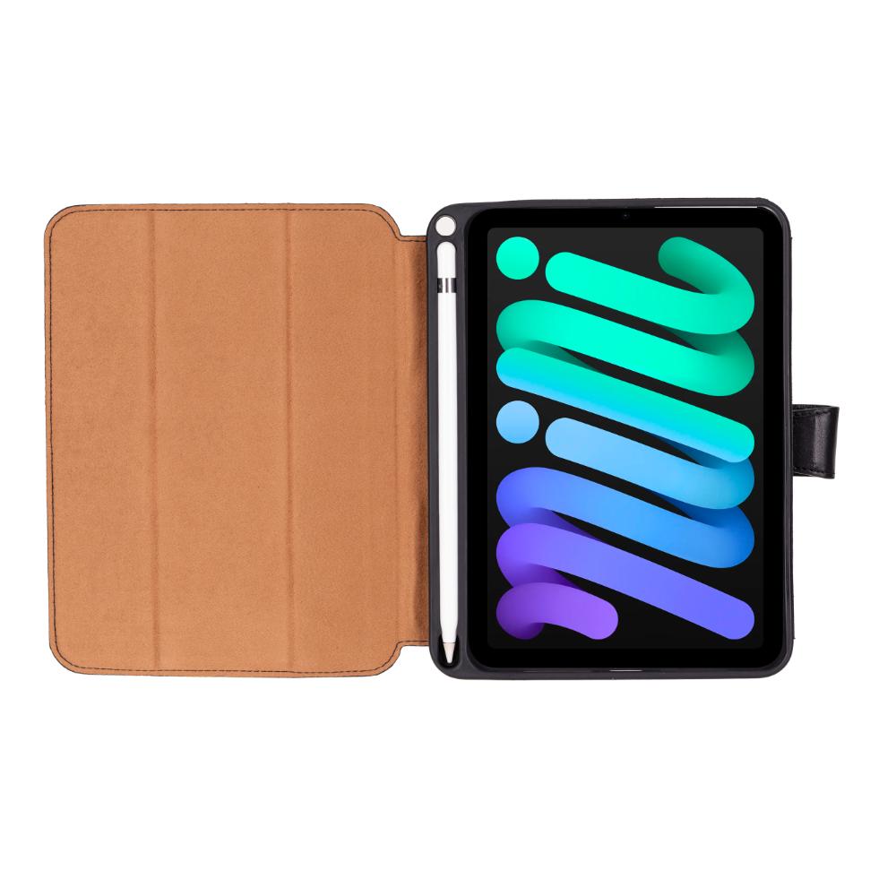 Bayelon Trigon Leather Case for iPad Mini (2024)