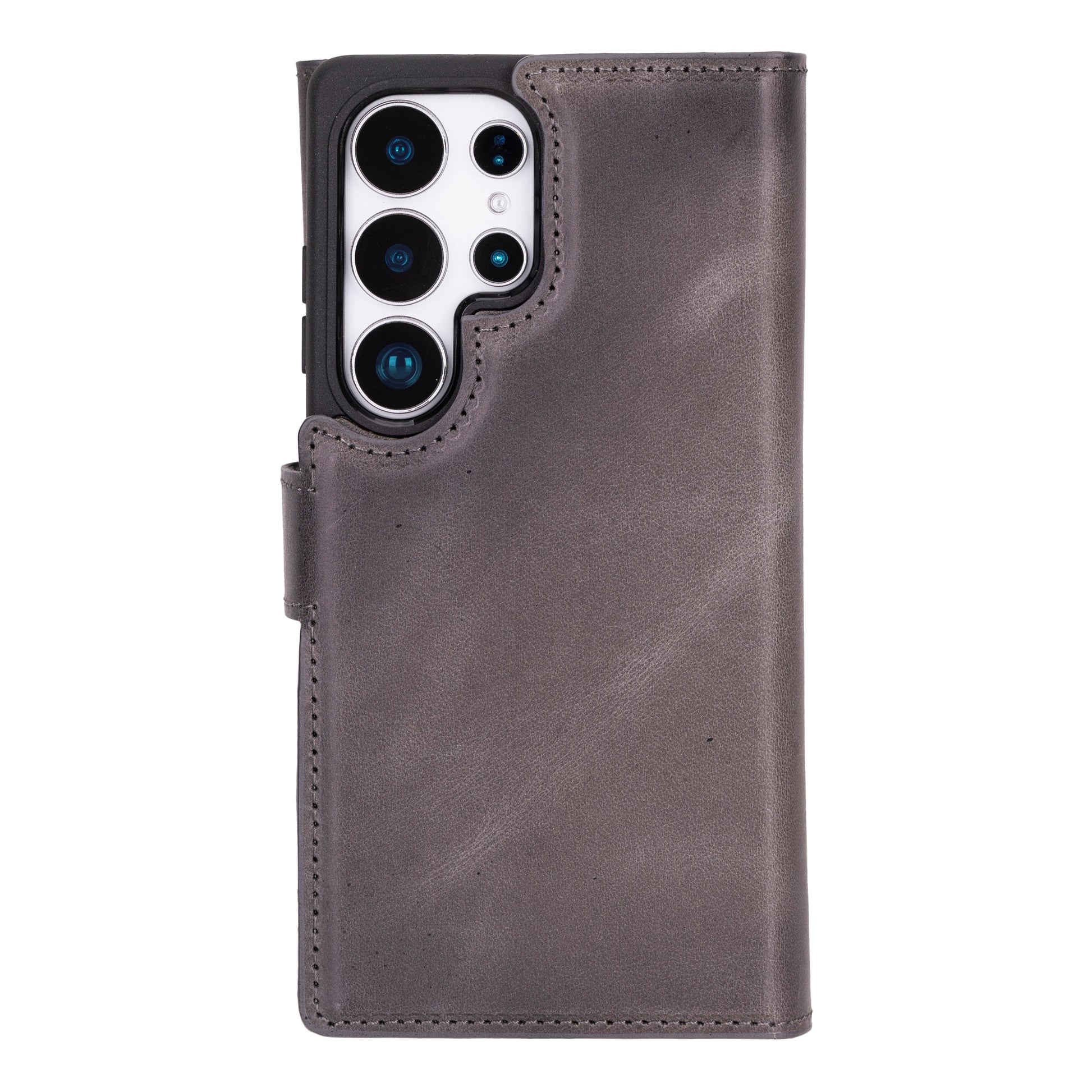 Bayelon Bayelon Tri-Fold Leather Wallet Case for Galaxy S25 Ultra - RFID