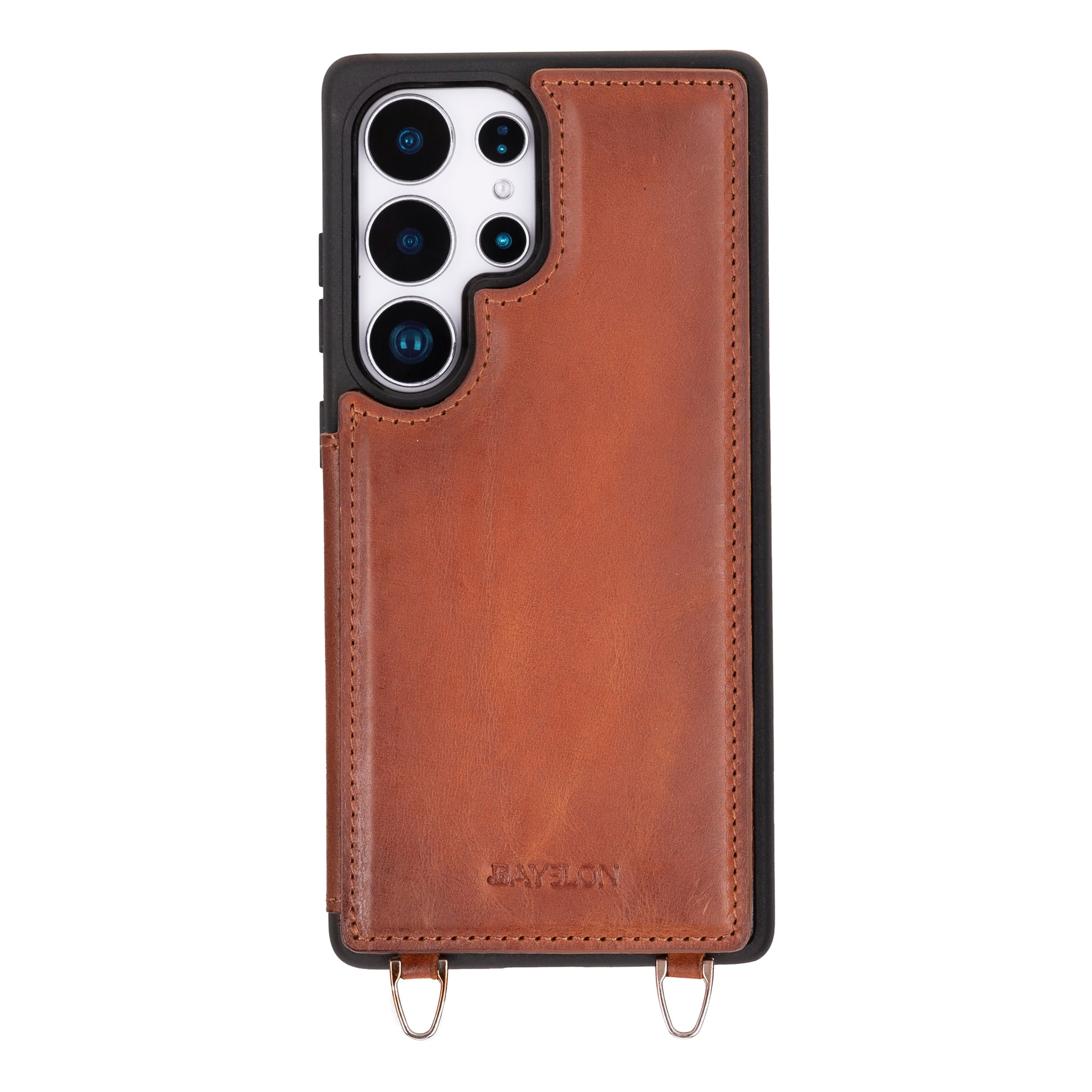 Bayelon Bayelon Crossbody Leather Wallet Case for Galaxy S25 Ultra - RFID