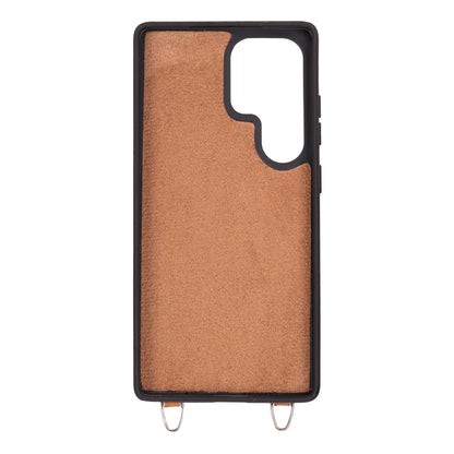 Bayelon Bayelon Crossbody Leather Wallet Case for Galaxy S25 Ultra - RFID