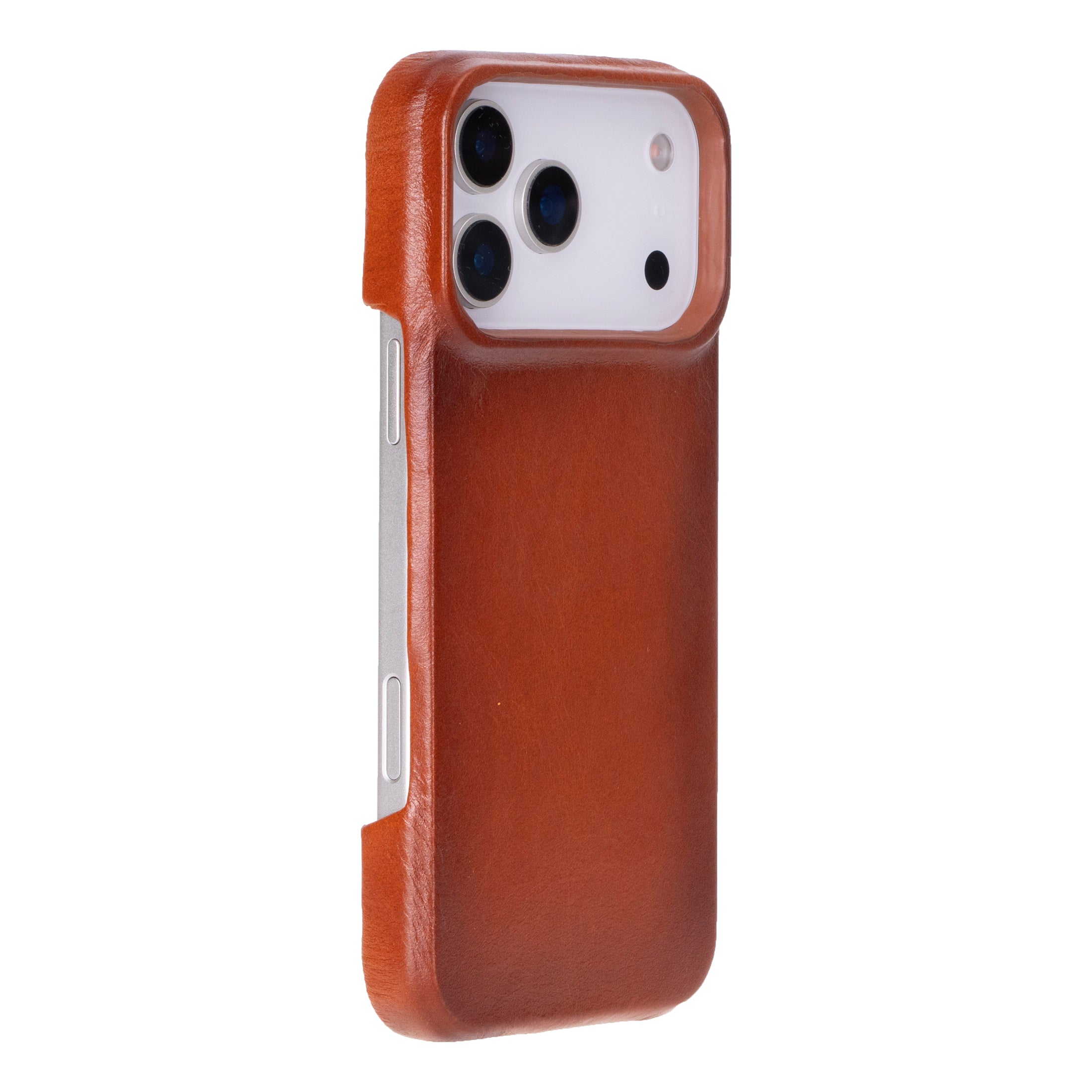 UnBranded F360 Leather iPhone 17 Pro Case Tan